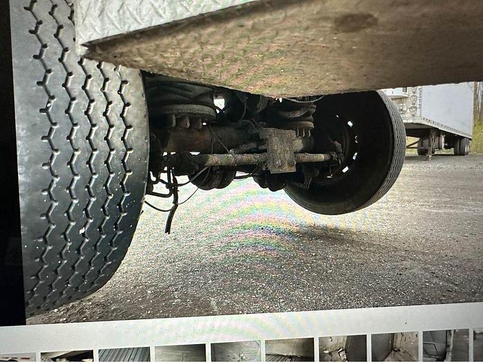 Used 2008 TITAN 48 ft Quad/Axle Closed Top aluminum live bottom