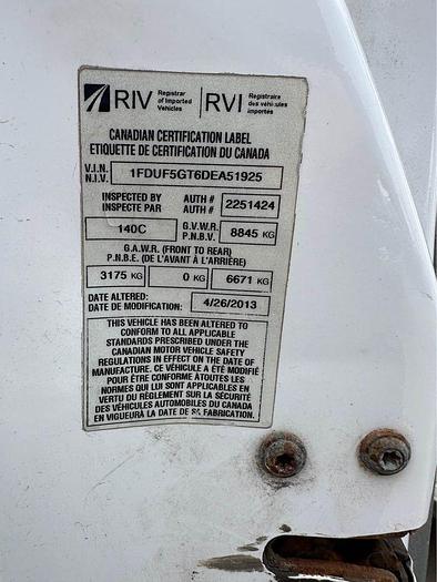 Used 2013 Ford F-550 XL Ford 4x2 Bucket Truck Altec at37g 37ft