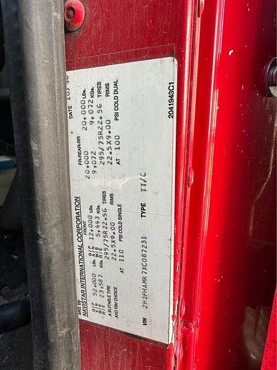 Used 1999 INTERNATIONAL 9400 SERIES PRE emisions 500hp detroit