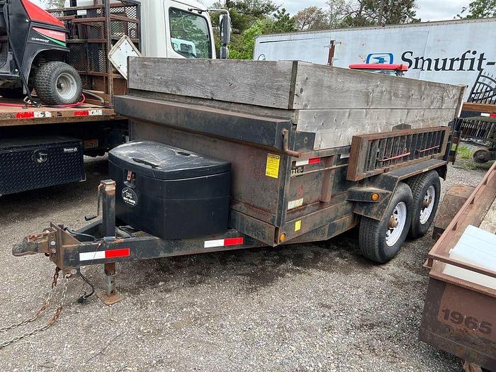 Used 2008 JNJ DUMP TRAILER 6 foot by 12 foot heavy duty $6,750