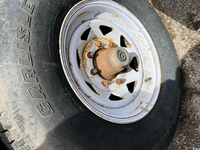 Used 2008 JNJ DUMP TRAILER 6 foot by 12 foot heavy duty $6,750