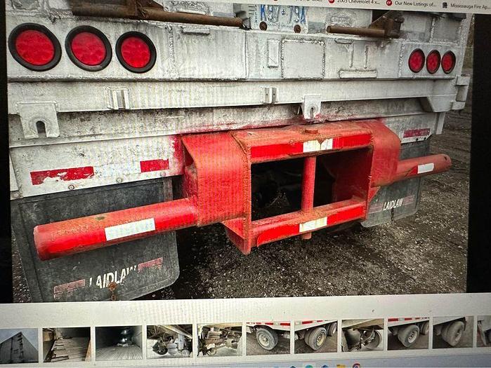 Used 2010 TITAN 53 ft Quad/Axle Closed Top aluminum live bottom