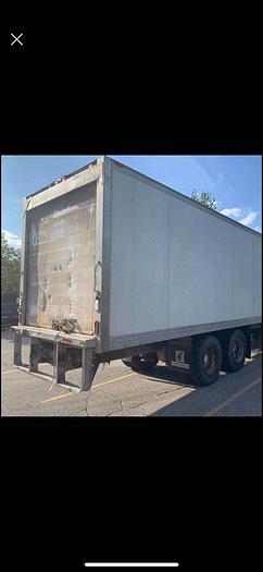 Used 2008 30 foot Insulated Box. Aluminum with or without reefer unit