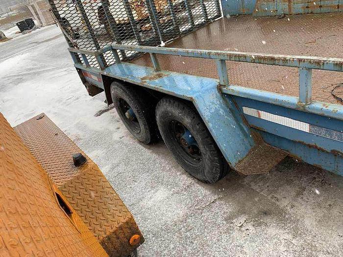 Used 2002 JC TRAILER 14X7 EQUIPMENT FLOAT