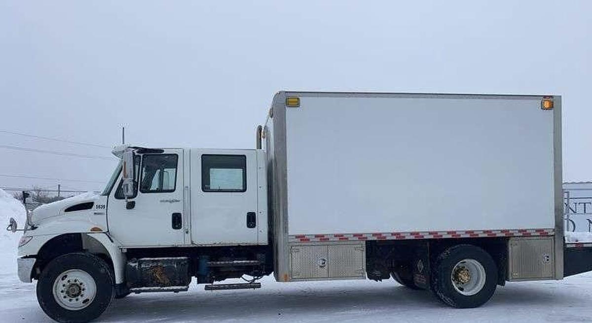 Used 2012 INTERNATIONAL 4000 4300 T/A Van Body Truck