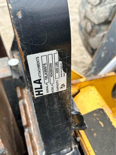 Used 2015 John Deere 326E Skid Steer high flow, 2 speed transmission