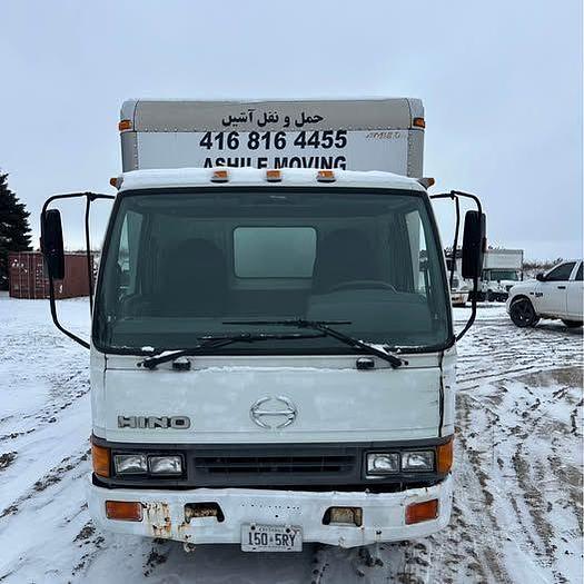 Used 2003 Hino FB1817 24’ DryVan with tailgate 1