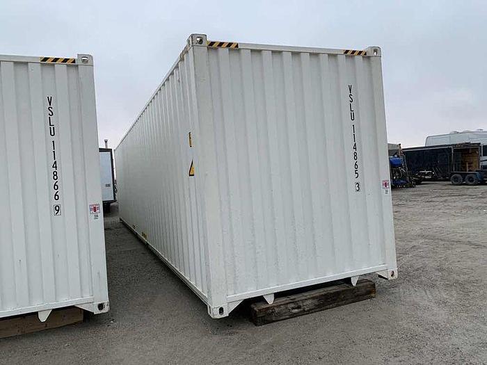 Used 2022 40 FOOT SEACAN CONTAINER HIGH CUBE 9.5 feet tall.