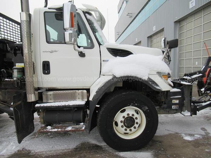 Used 2009 International 7400 Plow Truck w\Viking Flat Deck ONLY $134