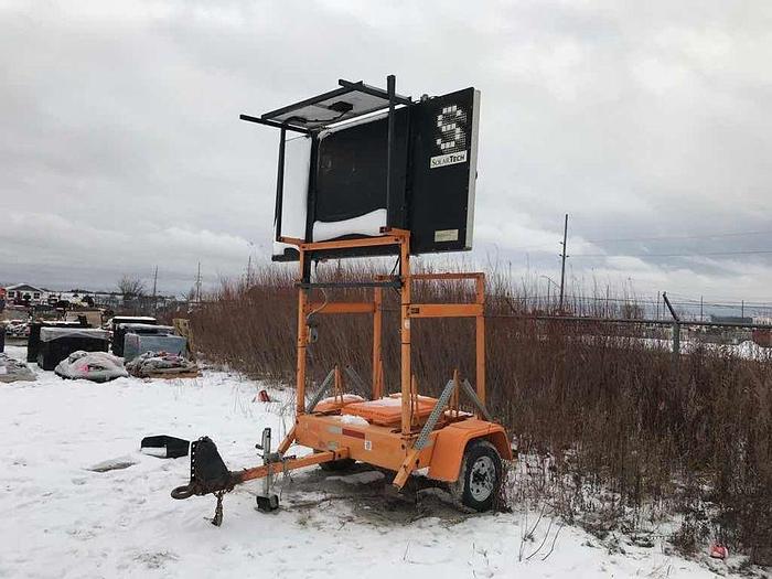 Used 2014 SOLAR AB-0715-MTO SIGN in excellent condition newer battery