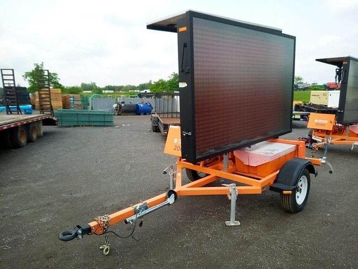 Used 2019 VER-MAC PCMS-320 digital sign trailer as new $12,995