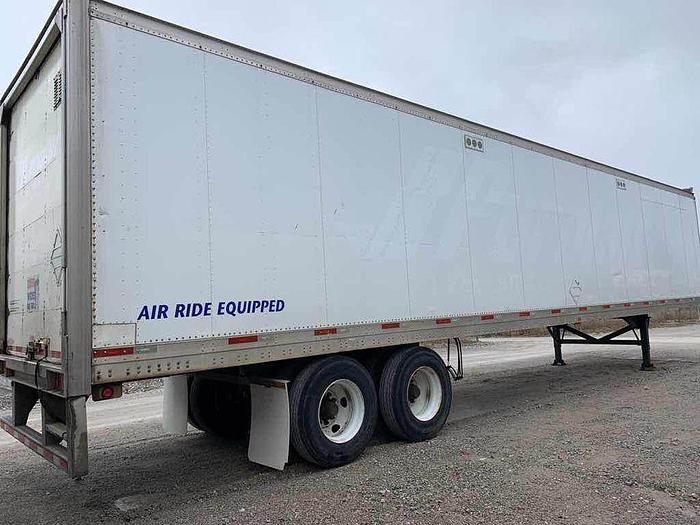 Used 2007 Trailmobile Utility 53 foot Dry van tandem rear roll up