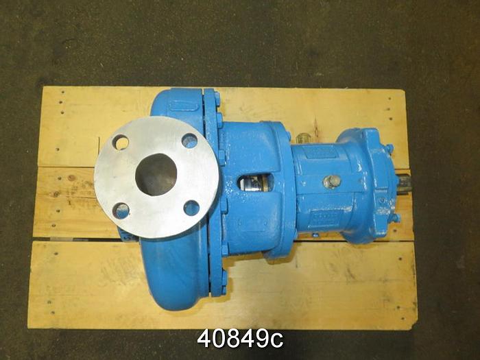 Used Goulds 3196 2x3x13 Pump, Titanium Casing, 5-Vane, 11" SS Impeller #40849