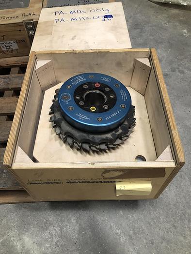 Used ETP CLICK TYPE CUBIT ADJUSTABLE MOULDER HEAD