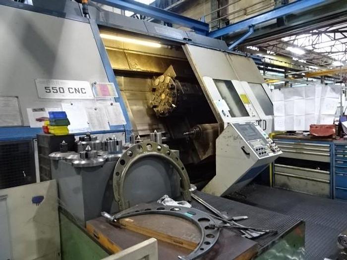 Usata TORNIO PARALLELO A BANCALE INCLINATO PBR A 550 CNC