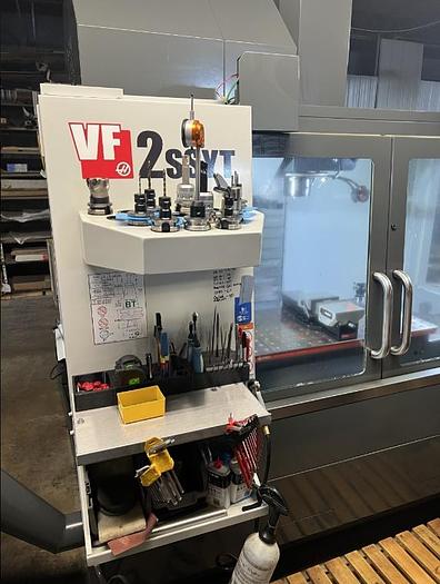 Used 2019 HAAS VF-2SSYT 5-Axis CNC Vertical Machining Center with 2022 TRT-160 Trunnion Table ***586 Hours***