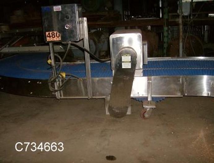 Used Conveyor, Belt, 36" x 20', Plastic, S Turn #C734663