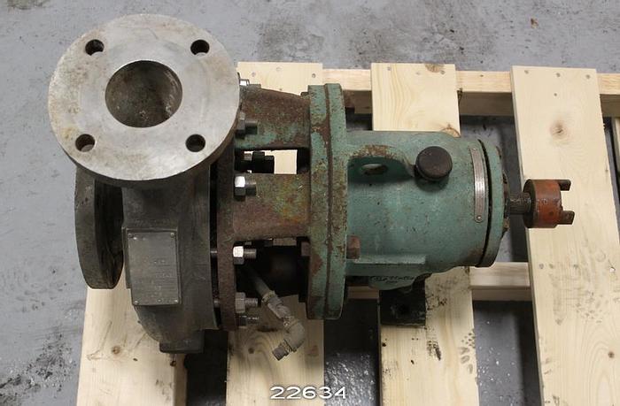 Used Warren 747-A70 Pump, 6-3/4" Dia Impeller, 200 Gpm @ 35 Ft. Head, 1750 Rpm #22634