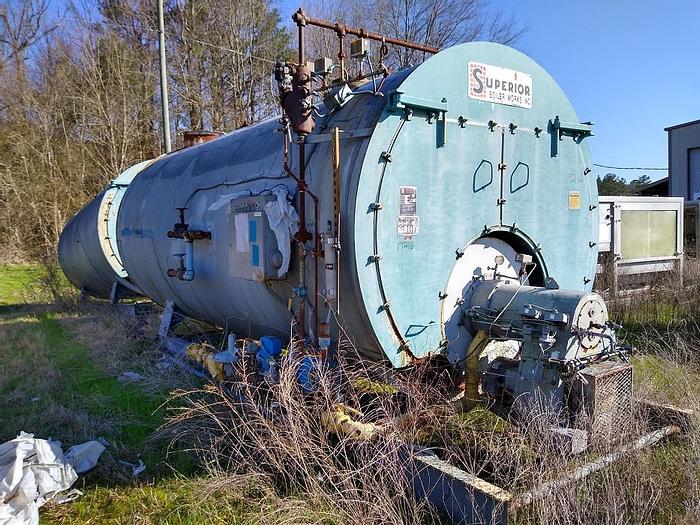 Used Superior Mohawk Boiler; 600HP; Md#4-5-3004L-GP