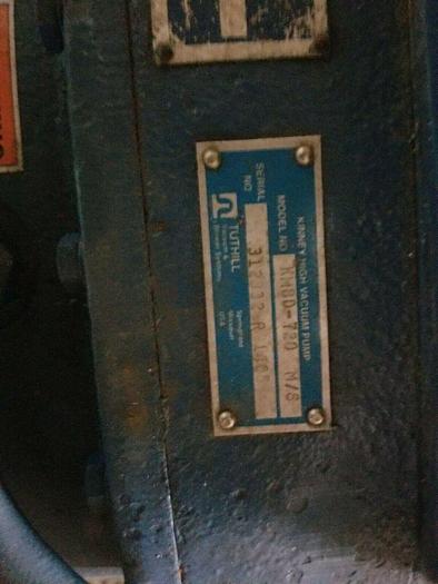 Used KMBD-720 Kinney Vacuum Pump