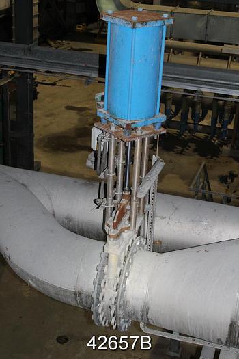 Used 20" Air Operated Knife Gate Valve #42657