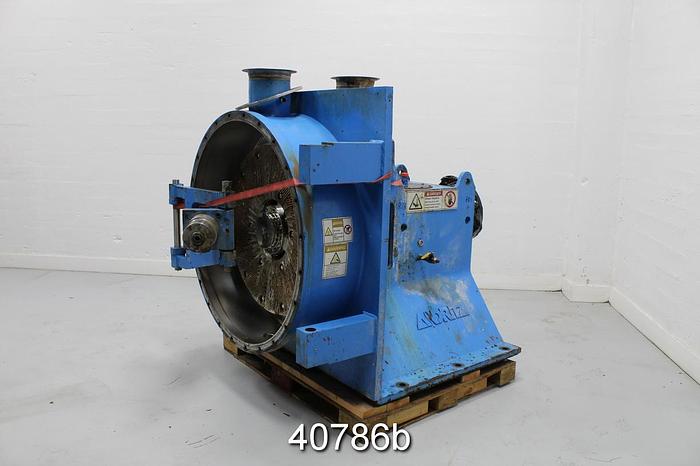 Used Andritz TF 34 Double Disc Refiner, Less Door #40786