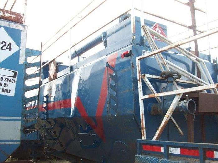 Used 17.5 m3 (110 BBL) Single Axle 5th Wheel Mud Tank Trailer