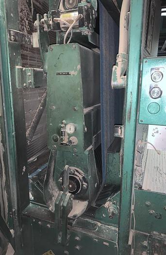 Used TIMESAVERS 337-1AD, 36" ABRASIVE PLANER, W/PUMP (HYDRAULIC FEED)