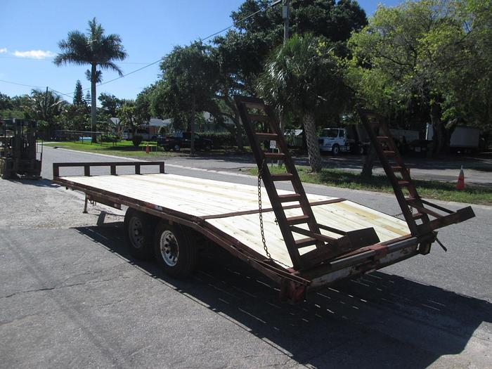 Used 8'x20' Deck Over Trailer
