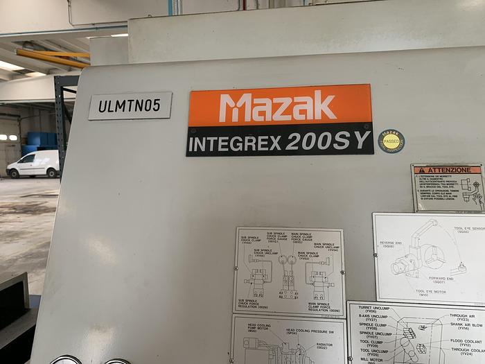 Ottime 2000 MAZAK INTEGREX 200 SY