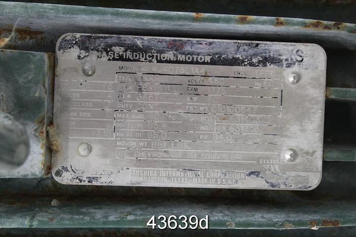 Used Voith MSM 05/05 Pressure Screen #43639