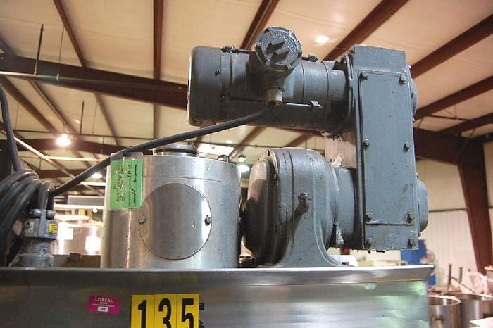 Used 100 GALLON HAMILTON DOUBLE MOTION KETTLE - S/S - JACKETED