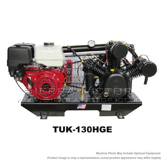 PUMA 13 HP Professional/Commercial Two Stage Gas-Powered Air Compressor without Tank TUK-130HGE