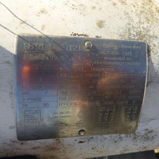 Used Heat Exchanger, Shell & Tube, S/st, Heat Transfer Pump Skid, (4) Pumps #S744940