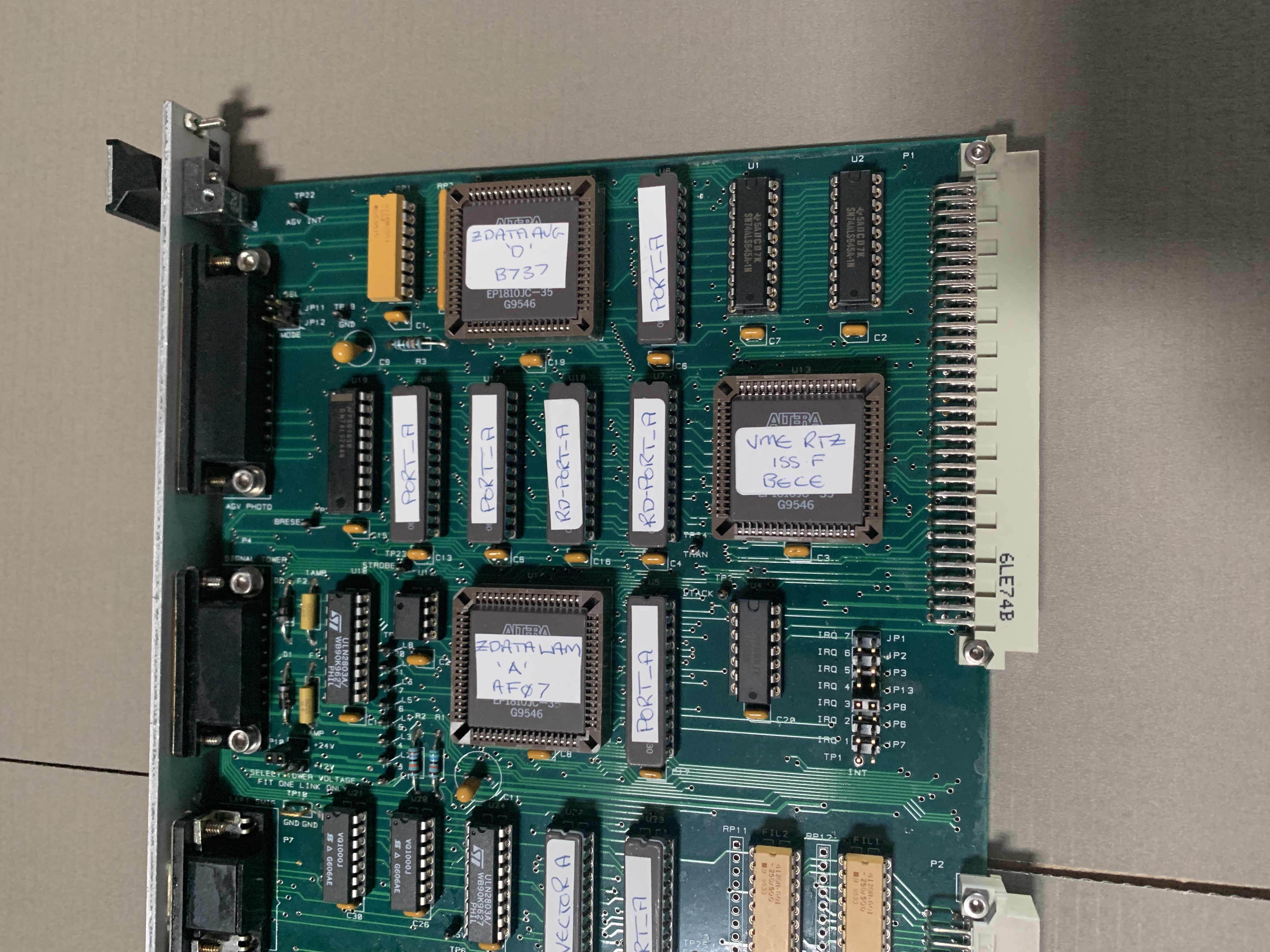 Used Micromeasurements Rats Interface Board Issue C Y5304803