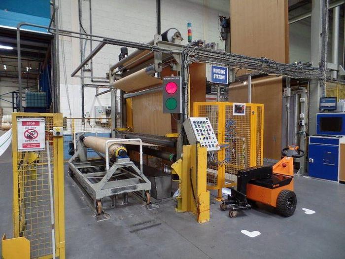 Used 1 x 2.2m Isotex Coating Line, 2001-2