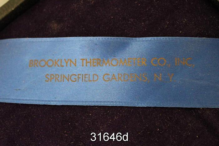 Used Brooklyn Thermometer Company Lab Thermometer Set #31646