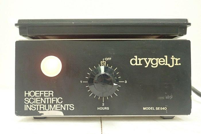 Used Hoefer Scientific Instruments Model SE 540 Drygel Jr. Slab Gel Dryer