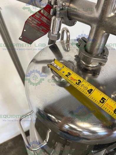 Used Begerow  Beco-Integra Stainless Steel Filter Housing w/ Valves, 12" SS Housing