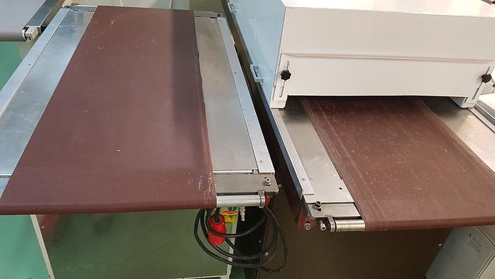 Used Macintyre 400mm wide Chocolate Enrobing Line