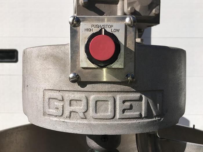 Used 60 GALLON GROEN DTA /3-60 KETTLE – S/S – JACKETED (#9346)