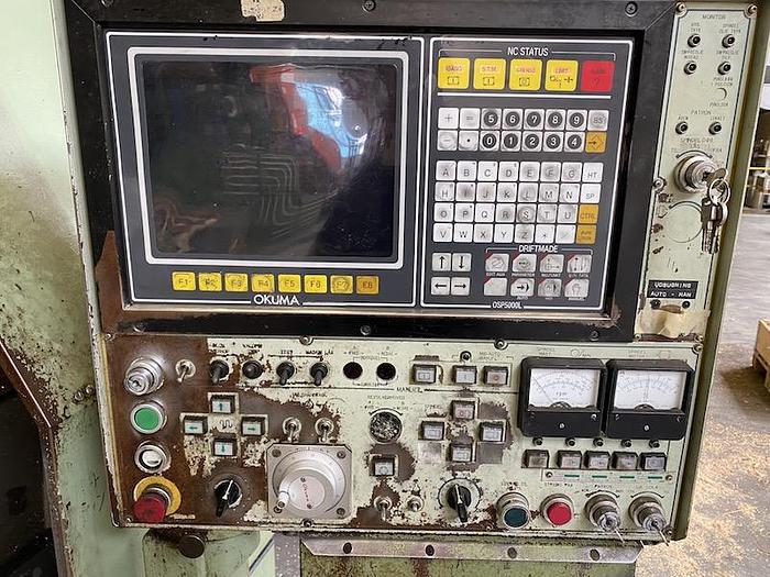 Used CNC-LATHE, MANUF. OKUMA, MODEL LC 30
