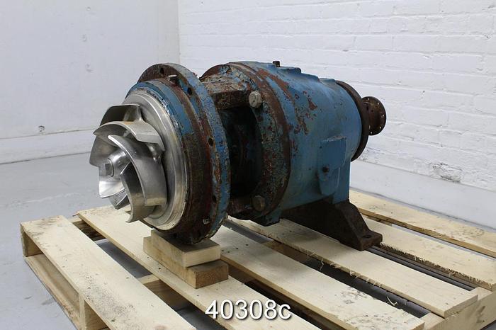 Used Goulds 3175 Pump, 6X8X12, Stainless Steel #40308