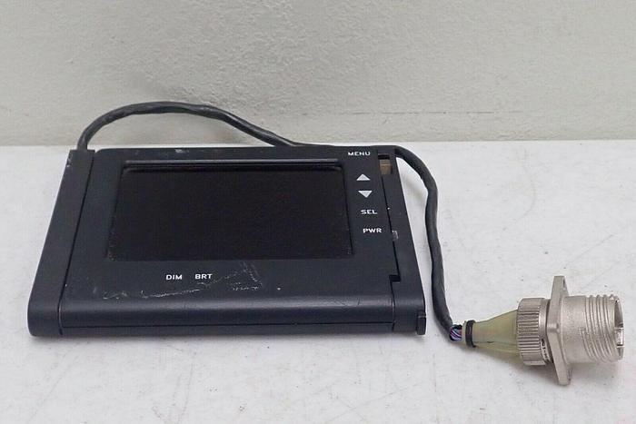Used Milic Engineering Part #FD90AID-T-00 Flight Display System 5" Flip Down Display