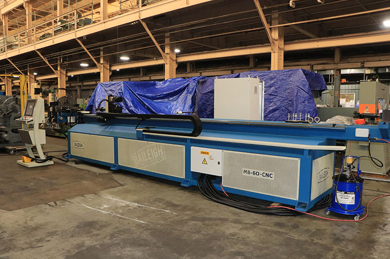 Used 2019 Baileigh MB-60 CNC 3 Axis Mandrel Pipe, Tube & Bar Bender 2.36" #6572