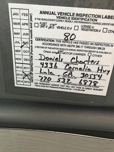 Used 2006 MCI E4500 Conv