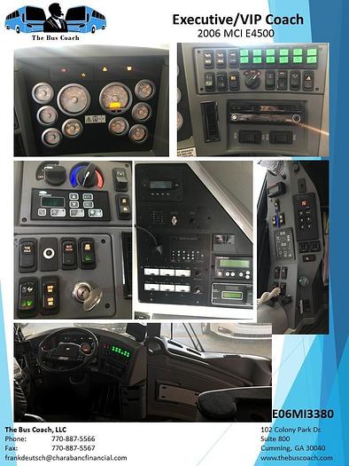 Used 2006 MCI E4500 Conv