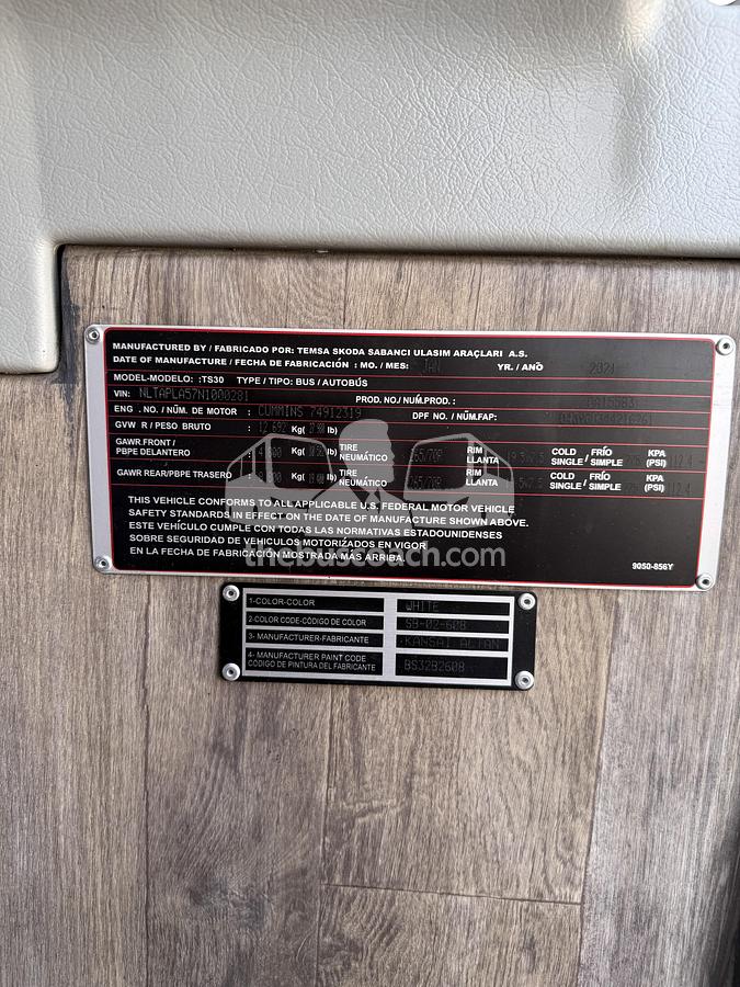 Used 2022 TEMSA TS30 Entertainer