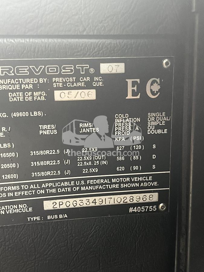 Used 2006 PREVOST X3-45