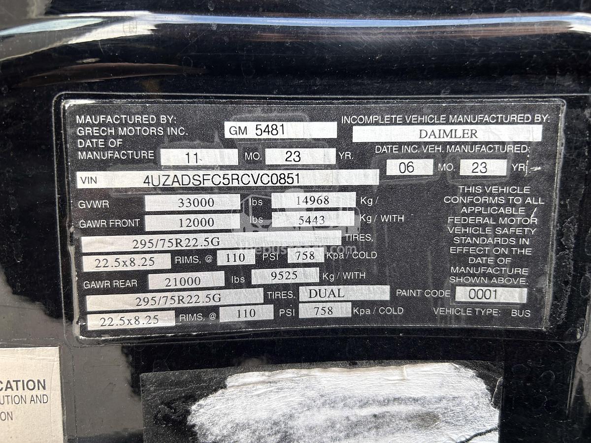 Used 2024 FREIGHTLINER GM40